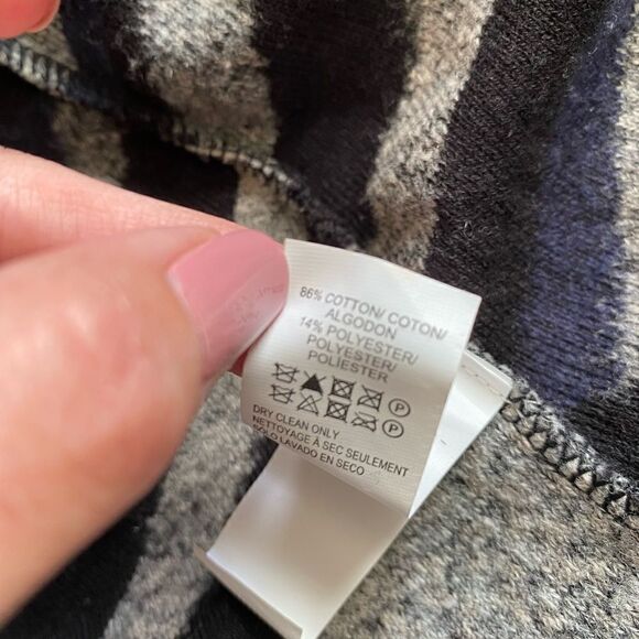 Lucky Brand Open Front Cardigan New Abstract Geometric Womens Size 1X - Picture 8 of 9